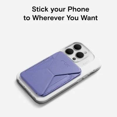 Custom Phone Stand - Wallet MagSafe Compatible - PURPLE